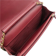 Load image into Gallery viewer, CHANEL Leboy Quilted Leather Crossbody Bag Red