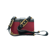 Load image into Gallery viewer, Prada Cahier Leather Crossbody Bag Bicolor