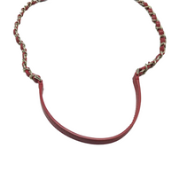 Load image into Gallery viewer, CHANEL Leather Shoulder Bag Red