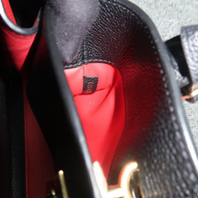 Load image into Gallery viewer, Louis Vuitton City Steamer Leather Satchel Bag Red