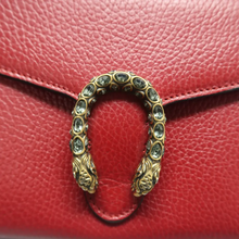 Load image into Gallery viewer, GUCCI Dionysus Chain Wallet Leather Shoulder Bag Red