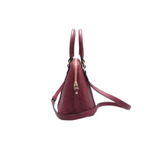 Load image into Gallery viewer, Gucci Dome Microguccissima Satchel Bag Burgundy