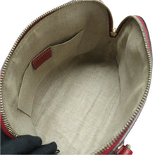 Load image into Gallery viewer, Gucci Dome Dollar Calfskin Small GG Charm Satchel Bag Red