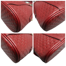 Load image into Gallery viewer, GUCCI Dome Leather Satchel Bag Red