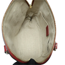 Load image into Gallery viewer, GUCCI Dome Leather Satchel Bag Red