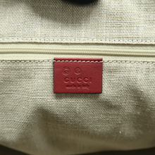 Load image into Gallery viewer, GUCCI Dome Leather Satchel Bag Red