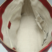 Load image into Gallery viewer, GUCCI Dome Leather Satchel Bag Red