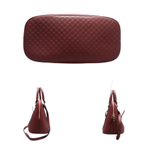Load image into Gallery viewer, GUCCI Dome Leather Satchel Bag Red