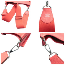 Load image into Gallery viewer, HERMES Evelyne Leather Shoulder bag Red