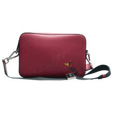 Load image into Gallery viewer, FENDI Leather Shoulder Bag Red