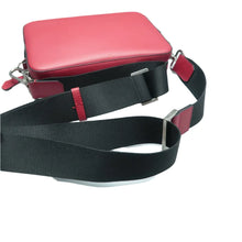 Load image into Gallery viewer, FENDI Leather Shoulder Bag Red