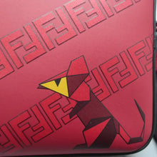 Load image into Gallery viewer, FENDI Leather Shoulder Bag Red