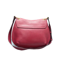 Load image into Gallery viewer, Gucci GG Marmont Flap Cellarius Calfskin Feline Shoulder Bag Red