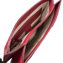 Load image into Gallery viewer, Gucci GG Marmont Flap Cellarius Calfskin Feline Shoulder Bag Red