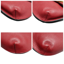 Load image into Gallery viewer, GUCCI GG Marmont Animalier Leather Shoulder Bag Red