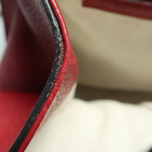 Load image into Gallery viewer, GUCCI GG Marmont Leather Satchel Bag Red