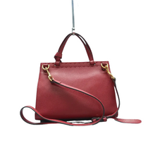 Load image into Gallery viewer, GUCCI GG Marmont Leather Satchel Bag Red