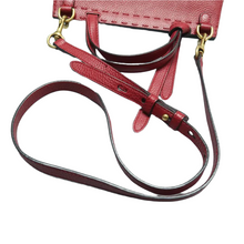 Load image into Gallery viewer, GUCCI GG Marmont Leather Satchel Bag Red