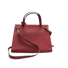 Load image into Gallery viewer, GUCCI GG Marmont Leather Satchel Bag Red