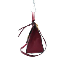 Load image into Gallery viewer, Gucci GG Marmont Top Handle Leather Satchel Bag Red