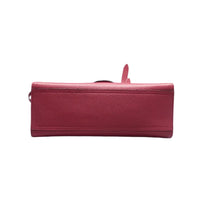 Load image into Gallery viewer, Gucci GG Marmont Top Handle Leather Satchel Bag Red