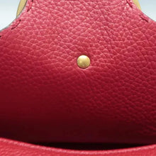 Load image into Gallery viewer, Gucci GG Marmont Top Handle Leather Satchel Bag Red