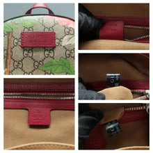 Load image into Gallery viewer, Gucci Tian Web Small Day GG Supreme Monogram Backpack Beige Multicolor