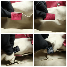 Load image into Gallery viewer, Gucci Leather Backpack Bag Red