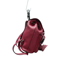 Load image into Gallery viewer, Gucci Leather Backpack Bag Red