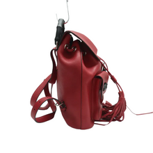 Load image into Gallery viewer, Gucci Leather Backpack Bag Red
