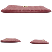 Load image into Gallery viewer, GUCCI GG Marmont Leather Clutch Bag Red