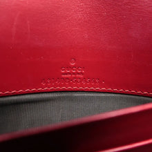 Load image into Gallery viewer, Gucci Chain Wallet Guccissima Signature Bowy Shoulder Bag Blue
