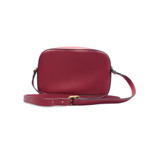 Load image into Gallery viewer, GUCCI Leather Crossbody Bag Red