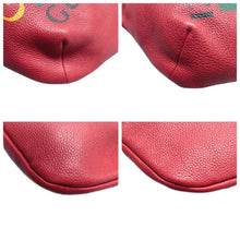 Load image into Gallery viewer, Gucci Print Leather Belt Bag Red