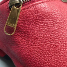 Load image into Gallery viewer, Gucci Print Leather Belt Bag Red