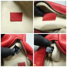 Load image into Gallery viewer, GUCCI Print Leather Belt Bag Red