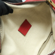 Load image into Gallery viewer, GUCCI Print Leather Belt Bag Red