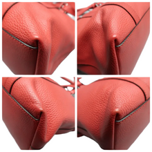 Load image into Gallery viewer, GUCCI GG Charm Leather Satchel Bag Red