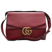 Load image into Gallery viewer, Gucci Leather Shoulder Bag Red