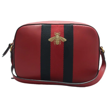 Load image into Gallery viewer, Gucci Leather Shoulder Bag Red