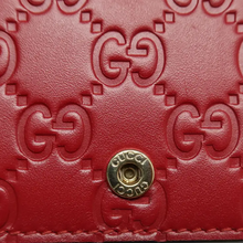 Load image into Gallery viewer, Gucci Guccissima Leather Shoulder Bag Red