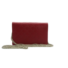 Load image into Gallery viewer, Gucci Guccissima Leather Shoulder Bag Red