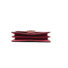 Load image into Gallery viewer, GUCCI Interlocking G Leather Shoulder Bag Red