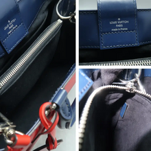 Load image into Gallery viewer, Louis Vuitton Kleber EPI Leather Satchel Bag Red