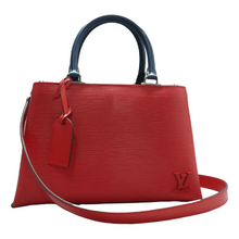 Load image into Gallery viewer, Louis Vuitton Kleber EPI Leather Satchel Bag Red
