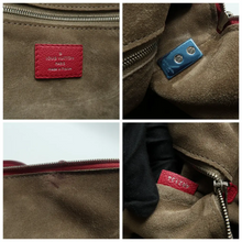 Load image into Gallery viewer, Louis Vuitton Lockit Leather Satchel Bag Red