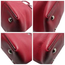 Load image into Gallery viewer, Louis Vuitton Lockit Leather Satchel Bag Red