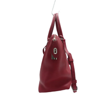 Load image into Gallery viewer, Louis Vuitton Lockit Leather Satchel Bag Red