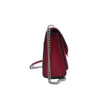 Load image into Gallery viewer, LOUIS VUITTON Lockme Leather Satchel Bag Red