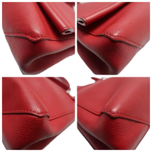 Load image into Gallery viewer, Louis Vuitton Lockme Leather Satchel Bag Red